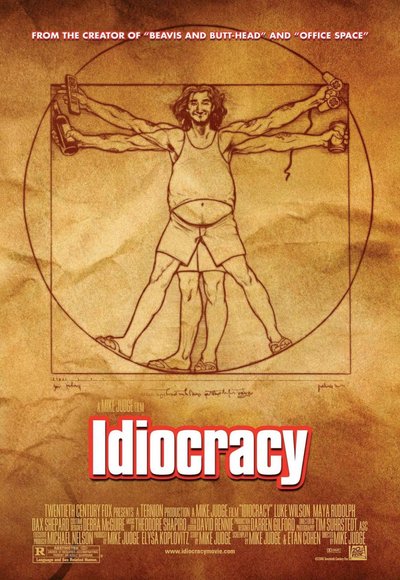 plakat Idiokracja cały film
